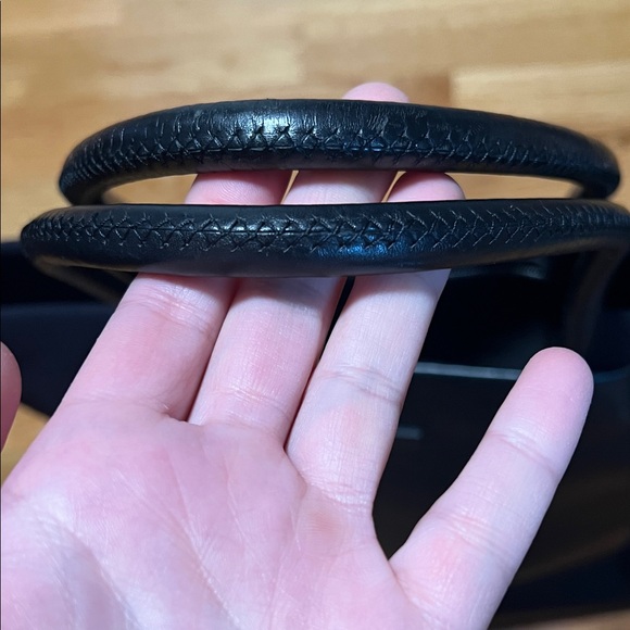 Tumi Black Leather & Nylon Tote - Picture 9 of 9